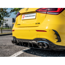 Escape trasero Inox con valvula salida Carbon Shot Mercedes Classe A(177) AMG A35 4-MATIC (225kW) 2018 - Hoy