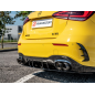Escape trasero Inox con valvula salida Carbon Shot Mercedes Classe A(177) AMG A35 4-MATIC (225kW) 2018 - Hoy