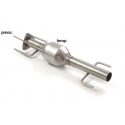 Catalizador grupo N + tramo supresor FAP en acero inox Fiat Croma 1.9 Multijet 8/16V DPF (88/110kW) 2005 - 04/2010