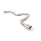 Tubes arrière groupe n inox sortie ovale Seat Leon III (5F) 1.4TSI (110KW) FR 2014 - 08/2018 Tubes arrière groupe n inox sortie ovale Seat Leon III (5F) 1.4TSI (110KW) FR 2014 - 08/2018