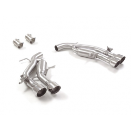 Tramo intermedio grupo N + Silencioso trasero doble con valvulas integradas Aud RS6 (F2) 4.0TFSI (441KW) 2020 - Hoy