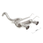 Escape trasero en acero inox ABARTH 500 / 595 1.4TJET (99/118KW) 07/2008 - 2016