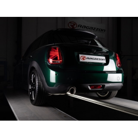 Silencioso trasero en inox Mini Cooper F55 1.5 (100KW) mot.B38 07/2018 - Hoy