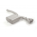 Silencioso trasero en inox salidas redondas Mini Cooper F55 1.5 (100KW) mot.B38 07/2018 - Hoy