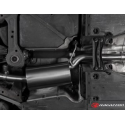 Escape trasero intermedio en inox Audi A5 (typ 8T) Sportback Quattro 2.0TFSI (155kW) 2008 - 2013