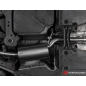 Escape trasero intermedio en inox Audi A5 (typ 8T) Sportback Quattro 2.0TFSI (155kW) 2008 - 2013