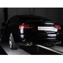 Silencioso trasero en acero inox salidas redondas Audi A5 (typ 8T) Sportback Quattro 2.0TFSI (155kW) 2008 - 2013