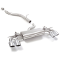 Tramo intermedio + Escape trasero en acero inox  S3 (typ 8V) Quattro 2.0TFSI (228kW) 2016 - 2018