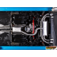 Tramo intermedio + Silencioso trasero en acero inox S3 (typ 8V) Sportback Quattro 2.0TFSI (221kW) 2018 - Hoy