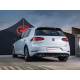 Escape trasero en acero inox salidas redondas Volkswagen Golf Mk7.5 / 1.0TSI (81kW) 2017 - 2018