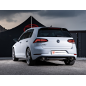 Silencioso trasero en acero inox salidas redondas Volkswagen Golf Mk7.5 / 1.0TSI (81kW) 2017 - 2018