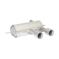 Silencioso trasero en acero inox Volkswagen Golf Mk6 / R 2.0TSI (199kW) ø76mm 2010 - 2012