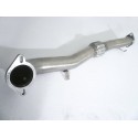Tramo delantero con flexible en acero inox ABARTH GRANDE PUNTO 1.4 TJET (114KW) Ø70MM 10/2007 - Hoy