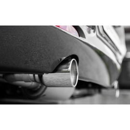Escape trasero en acero inox BMW Serie 1 F21 118i (100kW - B38) 2015 - Hoy