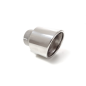Cola redonda oblicuo en acero inox Alfa Romeo Stelvio (949) 2.2 Turbo Diesel Q4 (132kW) 2017 - 2018