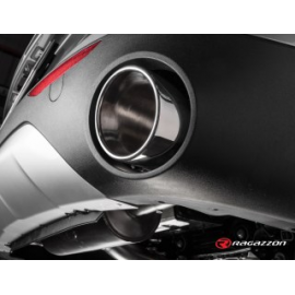 Cola redonda oblicuo en acero inox Alfa Romeo Stelvio 2.2 Turbo Diesel Q4 (132kW) 2017 - 2018