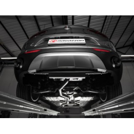 Cola redonda Carbon Shot en acero inox Alfa Romeo Stelvio 2.2 Turbo Diesel Q4 (132kW) 2017 - 2018