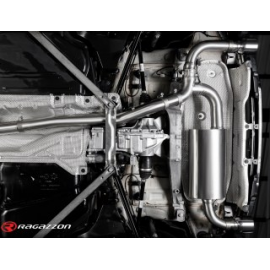 Silencioso trasero en acero inox Mini F60 Countryman JCW ALL4 (170kW) 2017 - 2018