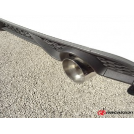 Escape trasero en acero inox Ford Fiesta Mk8 1.1 (63kW) 2017 - 2019