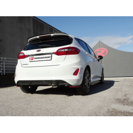 Escape trasero en acero inox Ford Fiesta Mk8 1.1 (63kW) 2017 - 2019