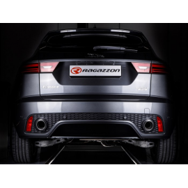 Silencioso trasero en acero inox Jaguar E-Pace P250 2.0 i4 (183kW) AWD 2018 - Hoy