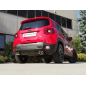Pot d'échappement arrière 2 sorties en inox Jeep Renegade 1.3GSE (110kW) 2018 - Aujourd’hui