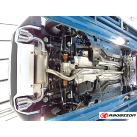 Silencioso trasero 2 salidas en acero inox Jeep Renegade 2.0Mjet 4WD (125kW) 2014 - 07/2018