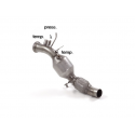 Catalizador + Tubo supresor FAP en acero inox BMW Serie 1 F21 120d - xd (135kW - N47) 2012 - 2015