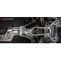 Tramo intermedio + Silencioso trasero en acero inox BMW M2 / F87 Coupè Competition 3.0 (302kW) 2018 - Hoy
