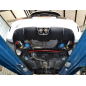 Tramo trasero grupo N en acero inox Abarth 695 (typ 312) 1.4 T-Jet (132 / 140kW) Ø63.5mm 2009 - 2016