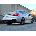 Escape trasero en acero inox BMW SERIE 3 F34 (Gran Turismo) 318D (105kW) 2013 - 2015