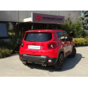 Silencioso trasero doble en acero inox Jeep Renegade 1.3 T4 4WD (132kW) 2018 - 2020