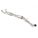 Flexible con tramo intermedio con silencioso en acero inox Alfa Romeo GTV6 2.5 V6 1980 - 1986