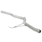 Tramo intermedio grupo N en acero inox Alfa Romeo 155 1.6 16V (88kW) Twin Spark 1996 - 1998