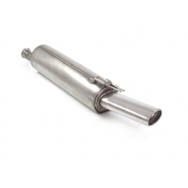 Posteriore inox con terminale Alfa Romeo 155 2.0 16V (110kW) Twin Spark 1995 - 1996