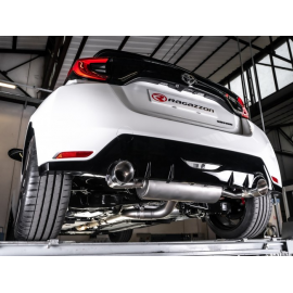 Escape trasero en acero inox Toyota Yaris GR Four 1.6 (192kW) 2020 - Hoy