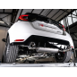Escape trasero en acero inox Toyota Yaris GR Four 1.6 (192kW) 2020 - Hoy