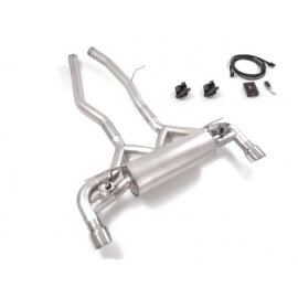 Silencioso trasero doble en acero inox Toyota Supra Mk5 GR 3.0 (250kW) 2019 - Hoy