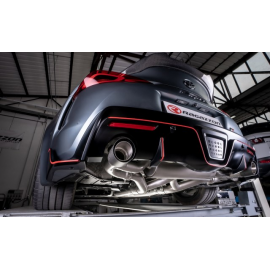 Escape trasero en acero inox Toyota Supra Mk5 GR 3.0 (250kW) 2019 - Hoy