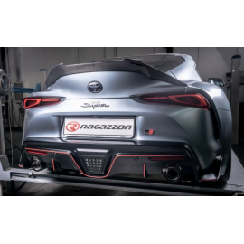 Escape trasero en acero inox Toyota Supra Mk5 GR 3.0 (250kW) 2019 - Hoy