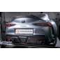 Escape trasero en acero inox Toyota Supra Mk5 GR 3.0 (250kW) 2019 - Hoy