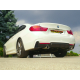Escape trasero en acero inox BMW Serie F31 (Touring) 316D (85kW) 318D xDrive (105kW) 2012 - 2015