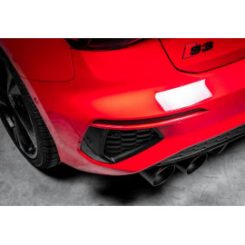 Silencioso trasero con salidas redondas en acero inox Audi S3 Sportback Quattro 2.0TFSI (228kW) 2020 - Hoy