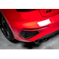 Silencioso trasero con salidas redondas en acero inox Audi S3 Sportback Quattro 2.0TFSI (228kW) 2020 - Hoy
