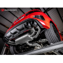 Silencioso trasero con salidas redondas en acero inox Audi S3 Sportback Quattro 2.0TFSI (228kW) 2020 - Hoy