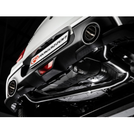 Silencioso trasero doble en acero inox Suzuki Swift (typ AZ)  1.4 Boosterjet Hybrid (95kW) 2020 - Hoy
