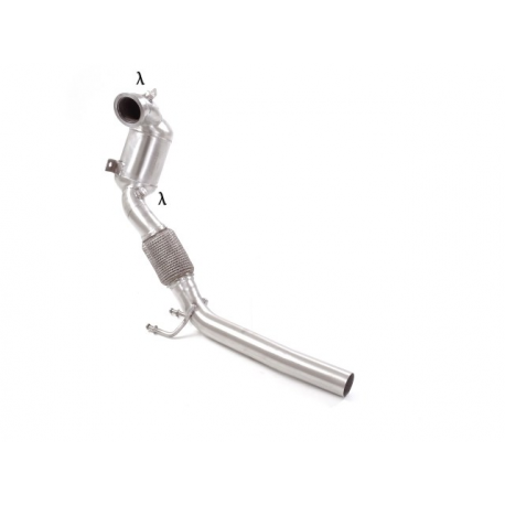Catalizador deportivo 300cpsi en acero inox Volkswagen Golf Mk8 1.5TSI - 1.5eTSI (96kW - NO Multilink) 12/2019 -  2024
