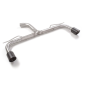 Tramos traseros dobles en acero inox Volkswagen Golf Mk8 2.0GTi (180kW) 70mm 2020 - 2024