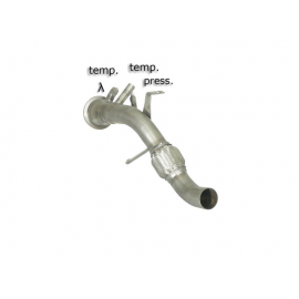 Tramo supresor catalizador + FAP en acero inox BMW X5 (E53 / E70) E70 35d xDrive (210kW) 2007 - 2010