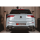 Silencioso trasero doble en acero inox Volkswagen Golf MK8 1.5TSI (110kW - Multilink) 2019 - Hoy
